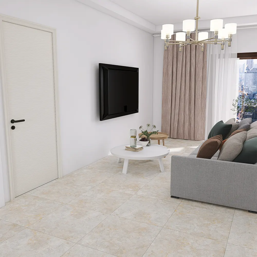 Non-Slip Wood-Look Porcelain Wall and Floor Tile 600x600mm