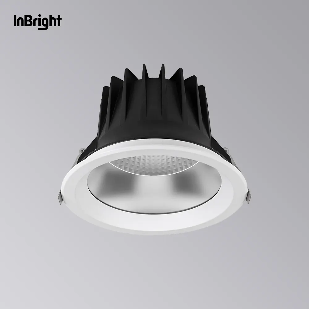 Anti-Glare Recessed Aluminum LED Downlight 18-48W