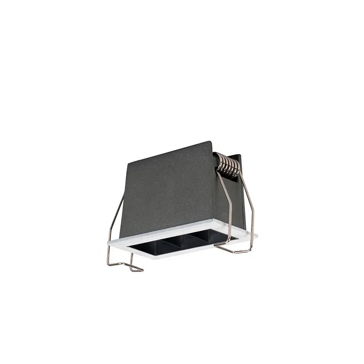 Adjustable Dimmable Recessed LED Grille Spotlight 3-20W