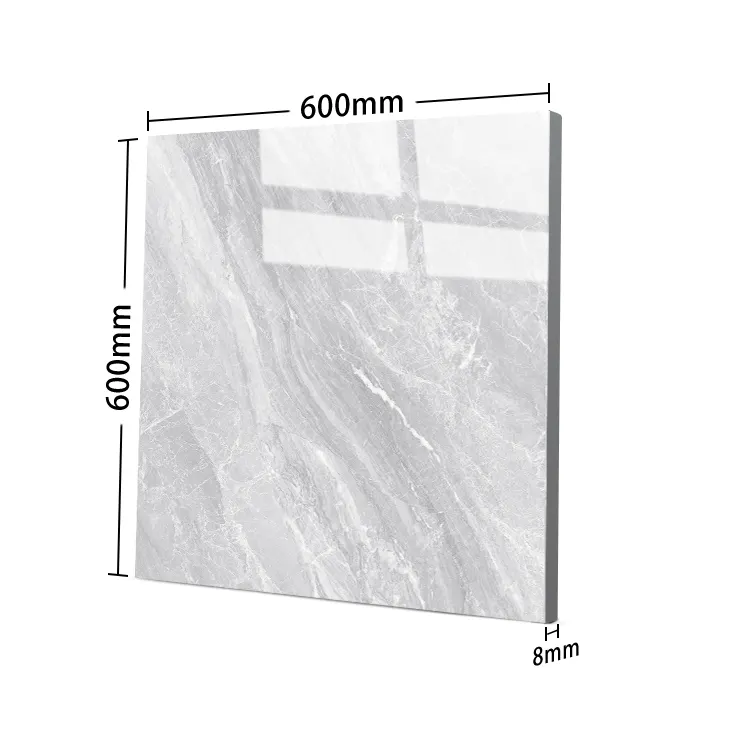 Stone-Look Porcelain Wall And Floor Tile 600x600mm