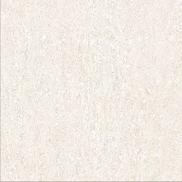 Wood-Look Beige Polished Porcelain Floor Tile 600x600mm