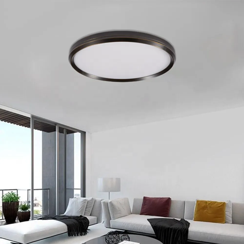 Smart Dimmable Surface-Mounted LED Ceiling Light 30-48W 3000K/6000K