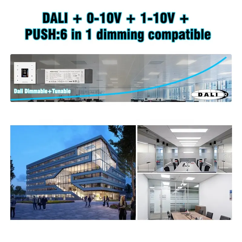 Adjustable Dimmable Recessed LED Panel Light 2x2/60x60 40W