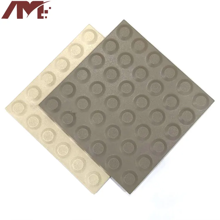 Ceramic Tactile Paving Tile 300x300mm 15mm Thick product sample