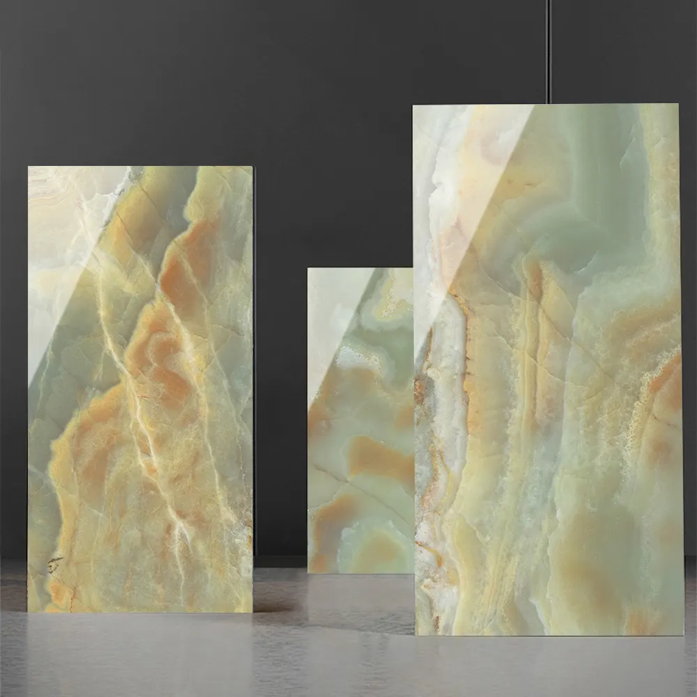Stone-Look Polished Porcelain Wall Tile 600x1200mm