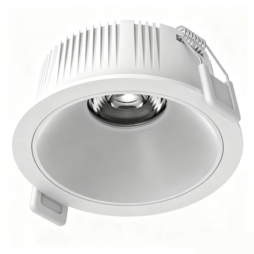 Anti-Glare Recessed Aluminum COB LED Downlight 10-40W 5000K