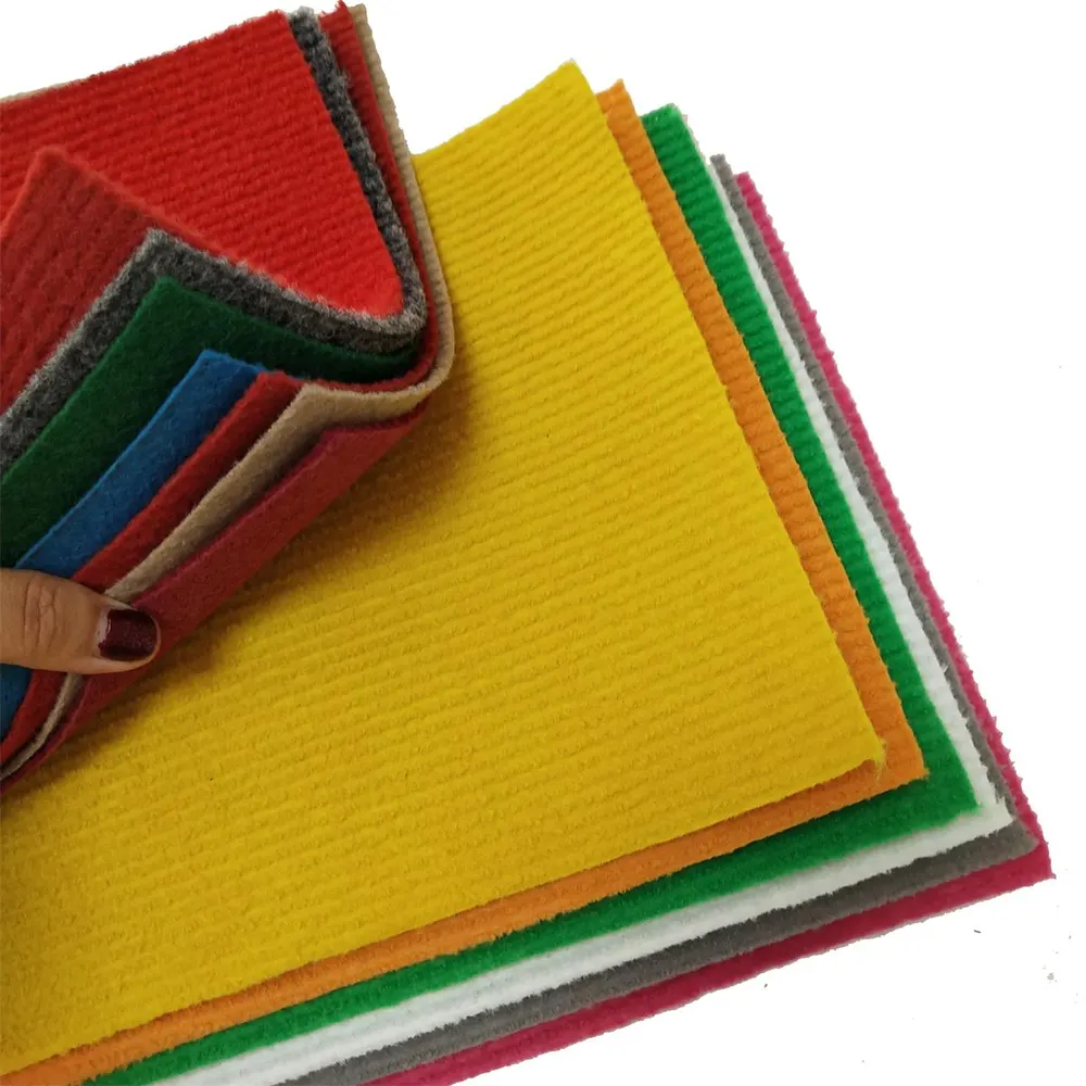 Ribbed Polyester Floor Carpet