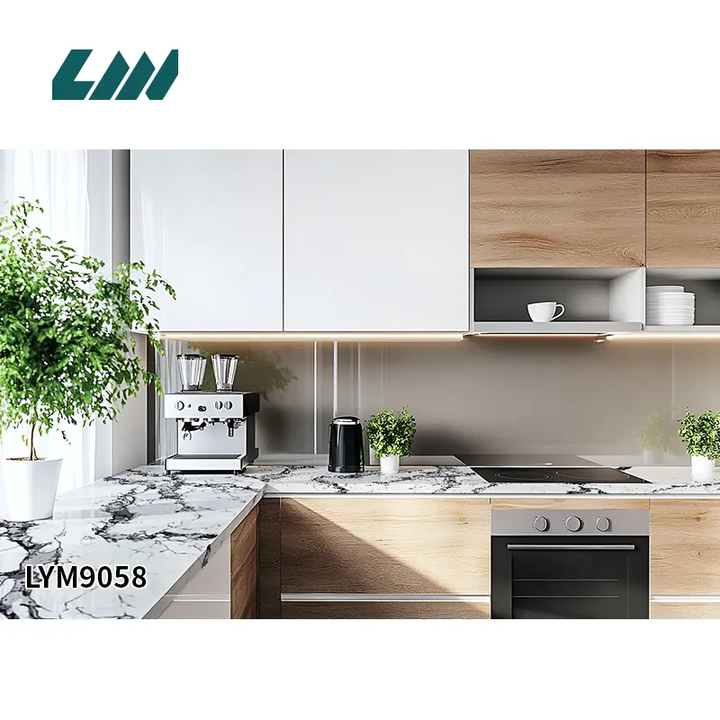 Jade-Look Engineered Quartz Slab 3200x1600mm