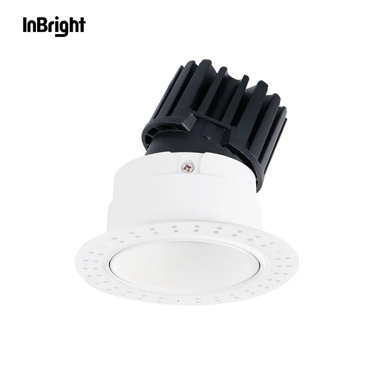 Anti-Glare Adjustable Trimless Dimmable LED Downlight 8/15W