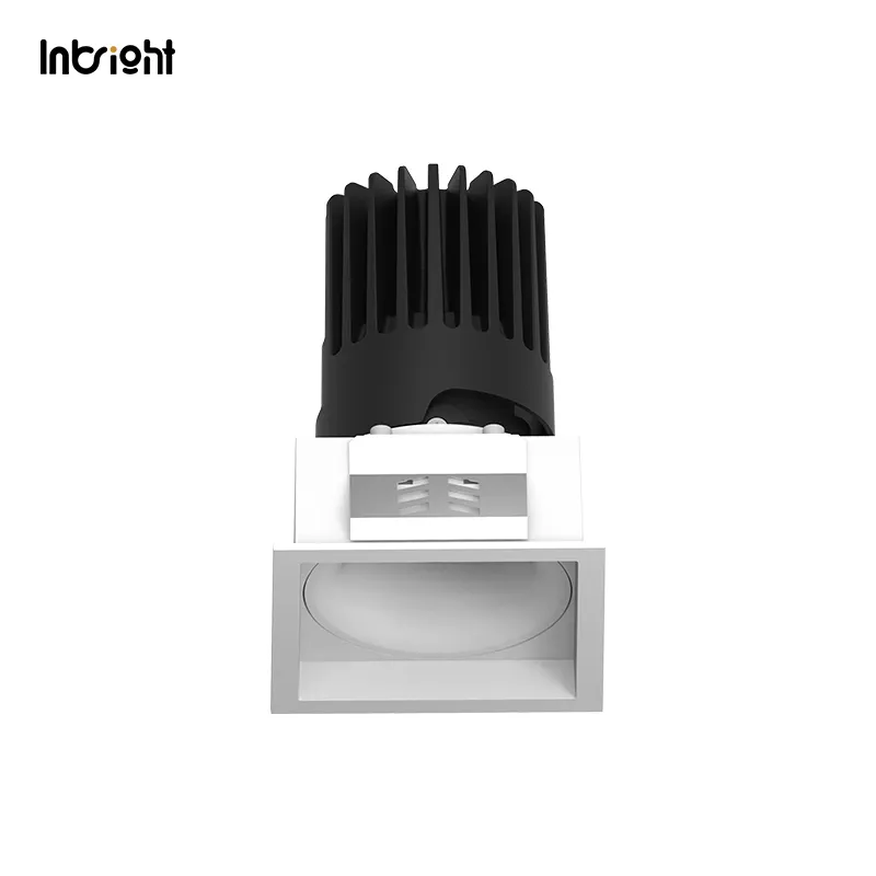 Adjustable Recessed Square LED Downlight 10-28W IP65