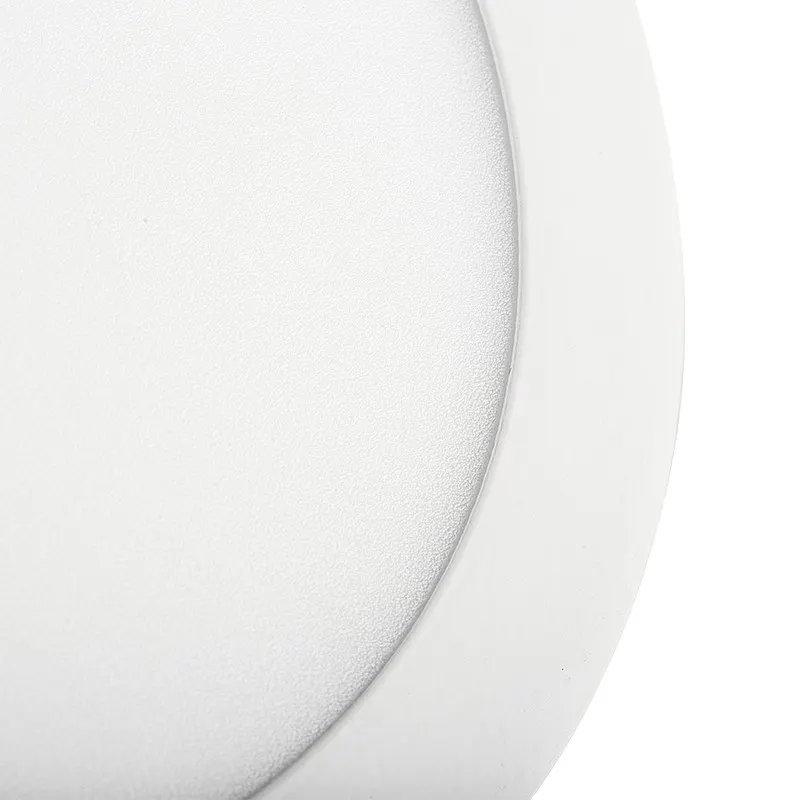 Surface-Mounted Round Aluminum LED Panel Light 6/12W