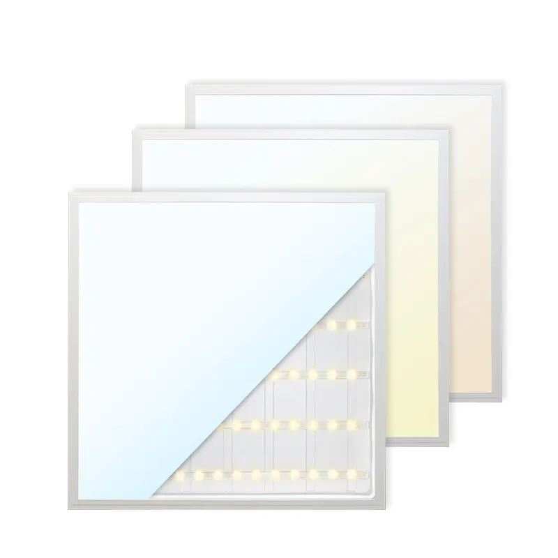 Dimmable DALI TRIAC Recessed LED Panel Light 600x600mm 40W IP20