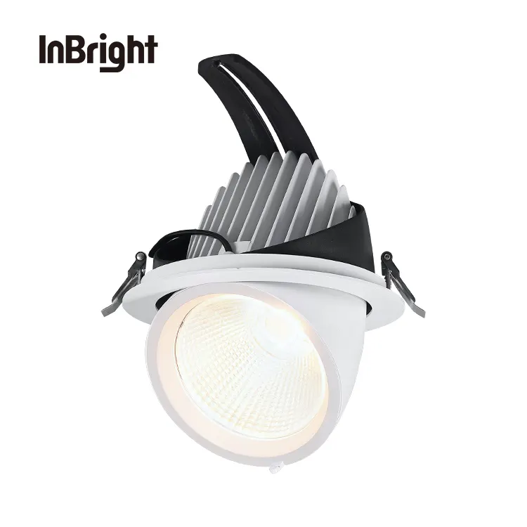 Rotatable Recessed Aluminum LED Downlight 40W