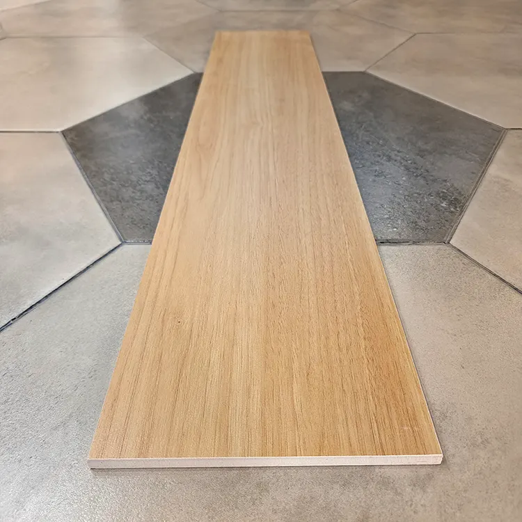 Wood-Look Ceramic Outdoor Tile 150x800mm