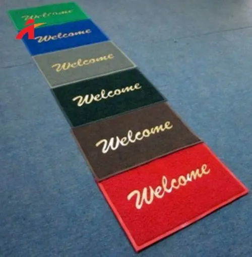 PVC Coil Floor Mat 12-16mm Thick With PVC Backing