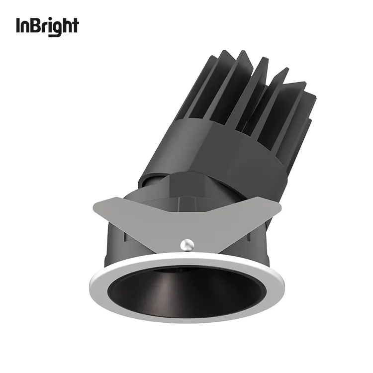 Anti-Glare Adjustable Recessed LED Downlight 8-25W IP65