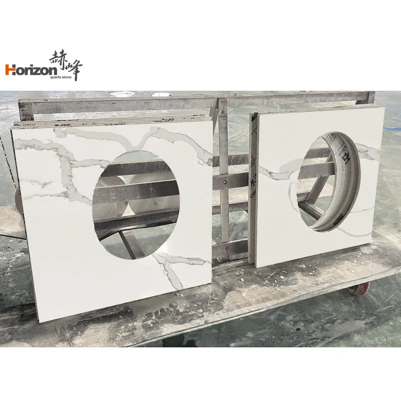 Calacatta Engineered Quartz Slab 3200x1600mm