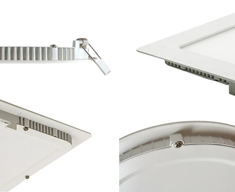 Slim Recessed Round LED Panel Light 30-50W