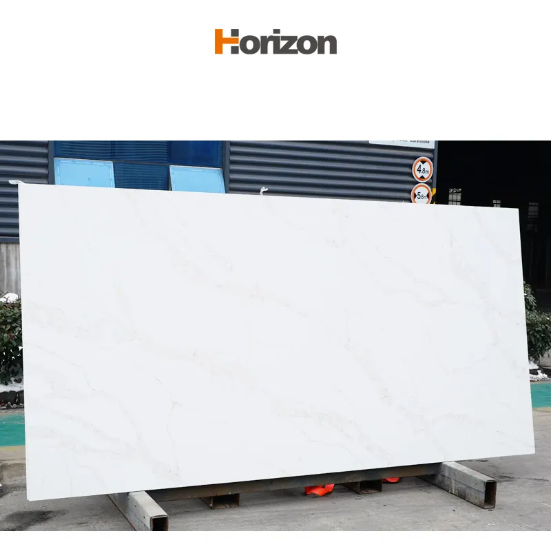 White Engineered Quartz Slab 3200x1600mm