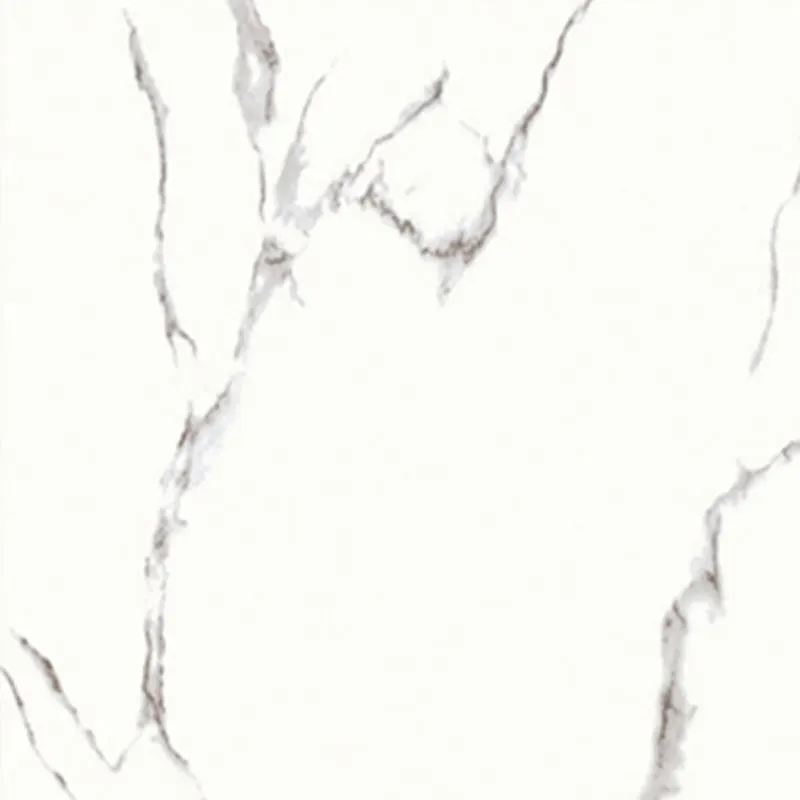 White Polished Porcelain Floor Tile 18x18