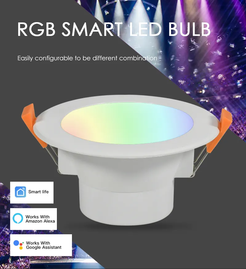 Smart Recessed Aluminum LED Downlight