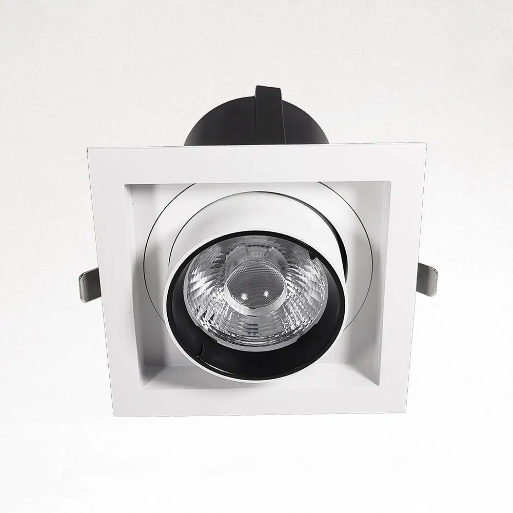 Recessed Aluminum COB LED Downlight 12W