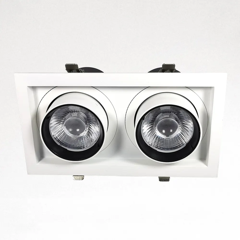 Adjustable Recessed Round COB LED Downlight 10/18W IP20
