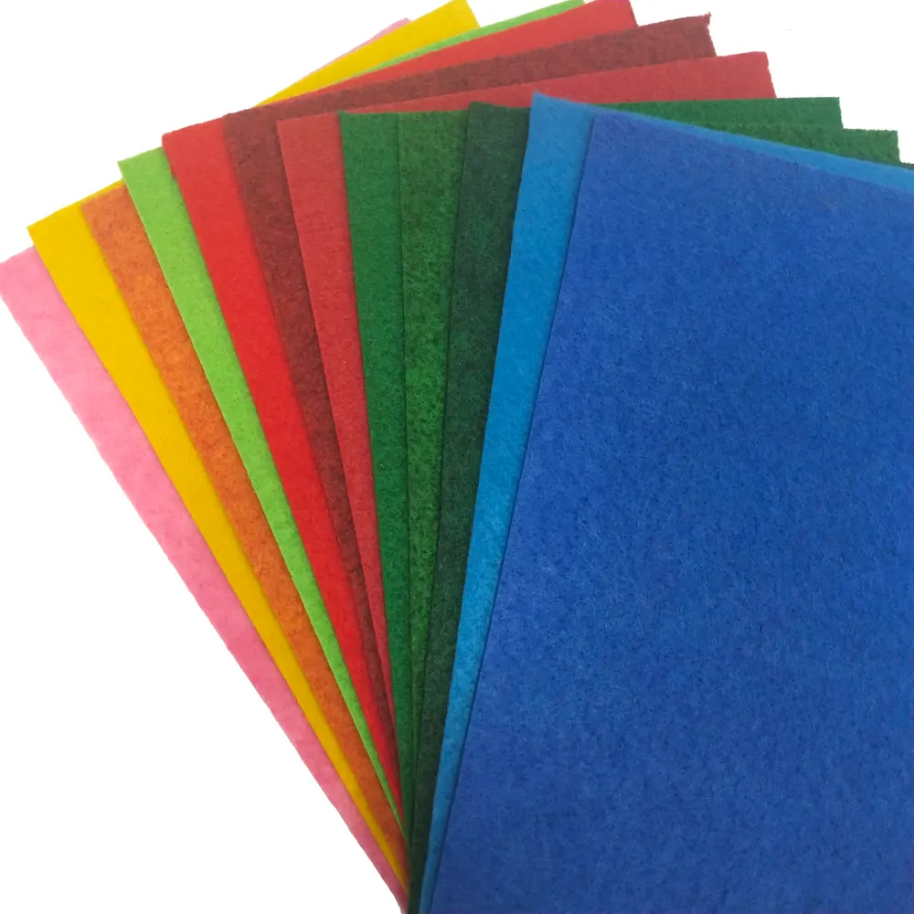 Needle-Punched Red Polyester Exhibition And Event Carpet