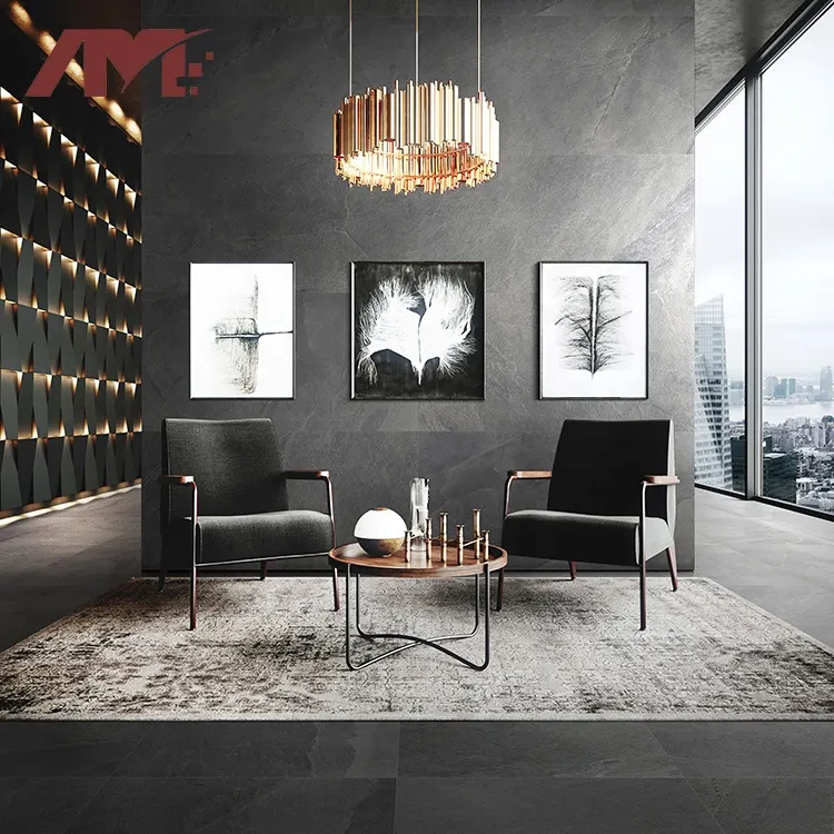 Gray Matte Sintered Stone Slab 600x1200mm