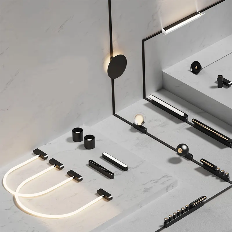 Tuya Zigbee Aluminum Magnetic LED Track Spotlight 24V