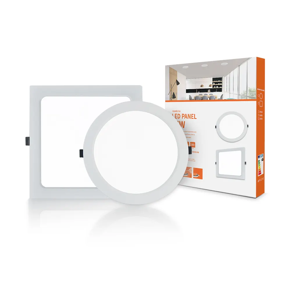 Slim Recessed Round LED Panel Light 30W/6-30W