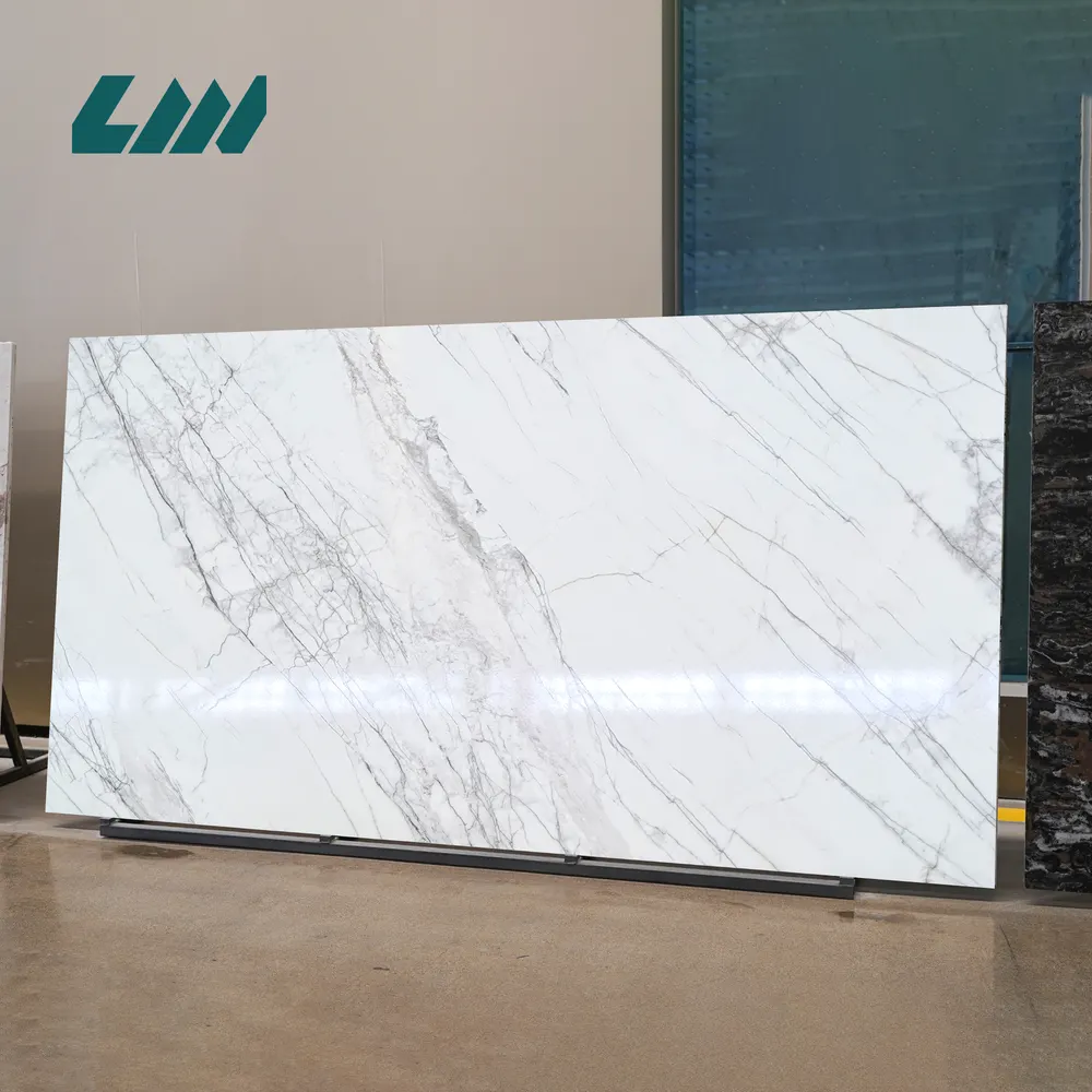 Polished Engineered Quartz Slab 3200x1600mm