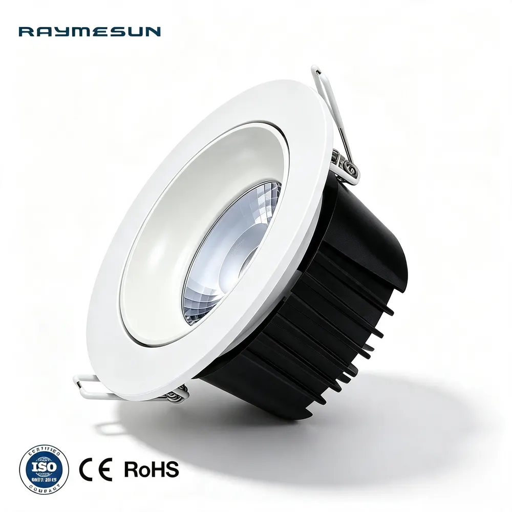 Anti-Glare Recessed Aluminum COB LED Downlight 5-30W product sample