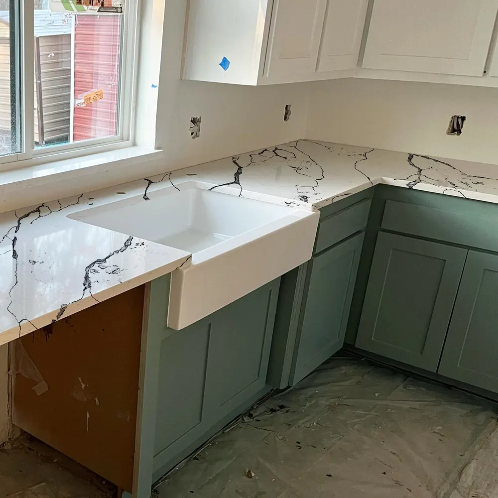 Engineered Quartz Slab 3200x1600mm 18mm Thick product sample