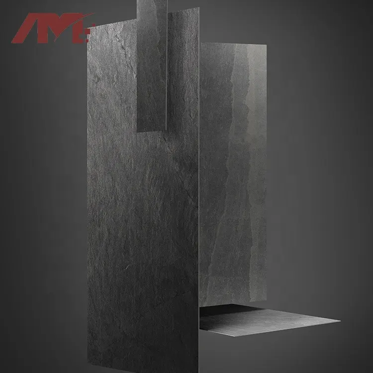 Marble-Look Gray Polished Porcelain Floor Tile 600x1200mm