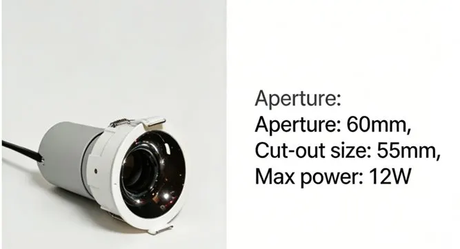 Adjustable Aluminum LED Track Spotlight 8-25W