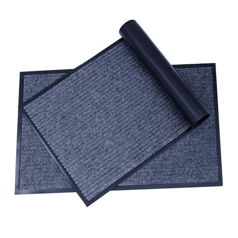 Polyester Entrance Door Mat 4-8mm Thick With PVC Backing