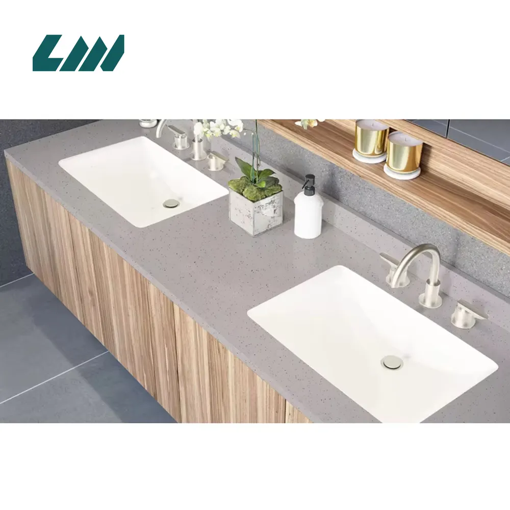Jade-Look White Engineered Quartz Slab 3200x1600mm