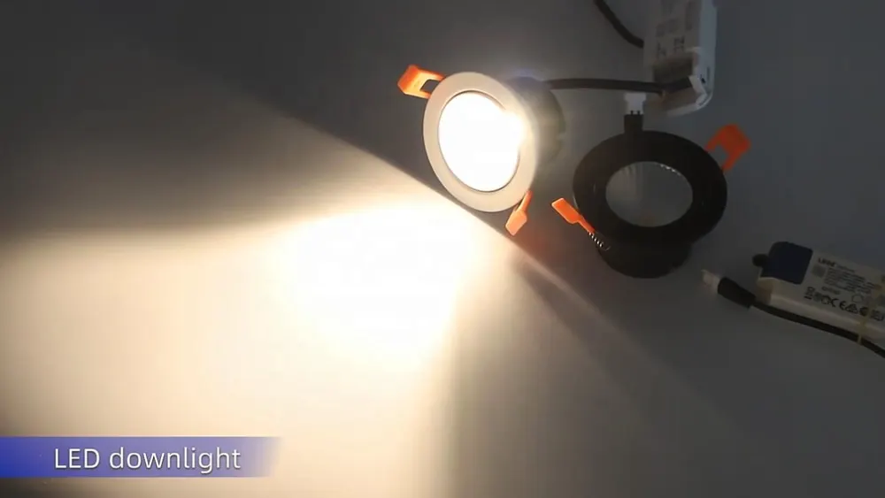 Adjustable Recessed Aluminum LED Downlight 5/15W 2700K/3000K/4000K