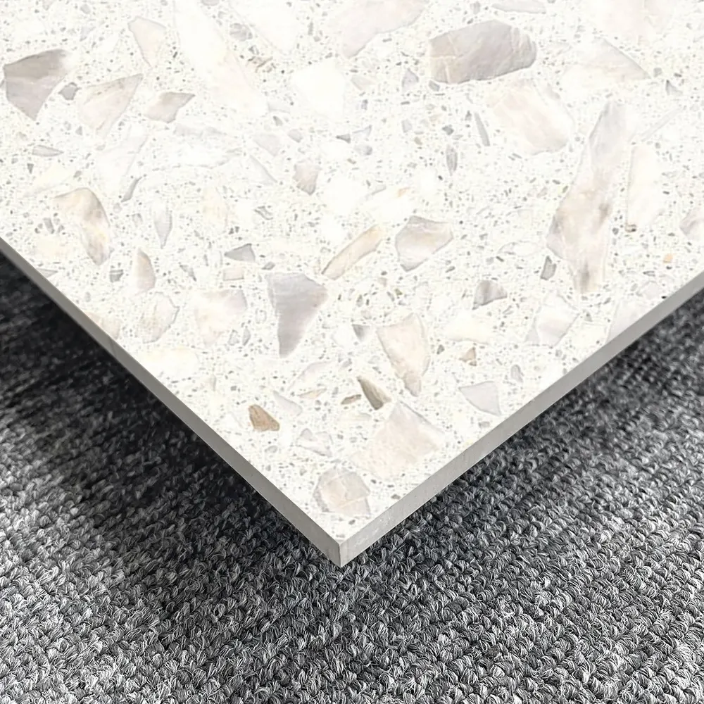 Terrazzo-Look Porcelain Floor Tile 600x600mm