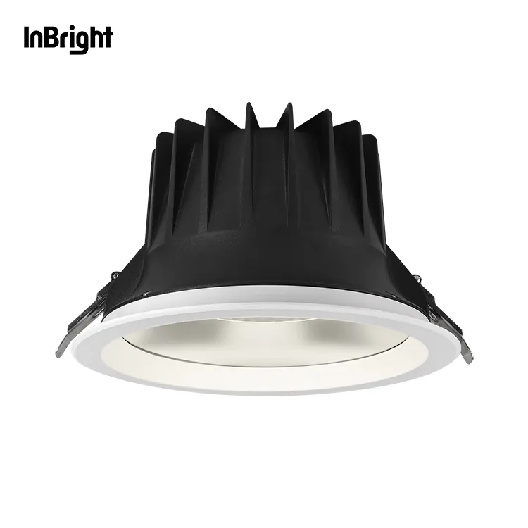 Recessed Aluminum LED Downlight 18-48W IP65
