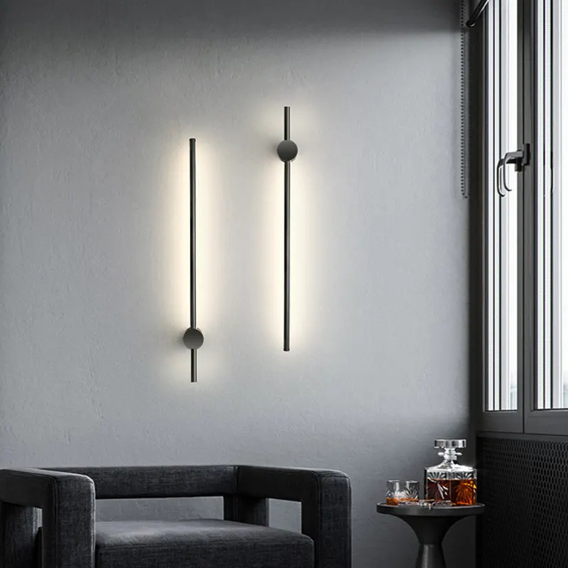 Aluminum LED Wall Light Black 10W