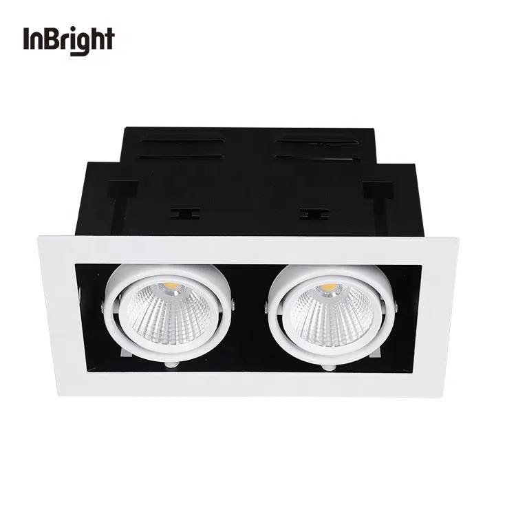 Adjustable Recessed Square LED Downlight 20W