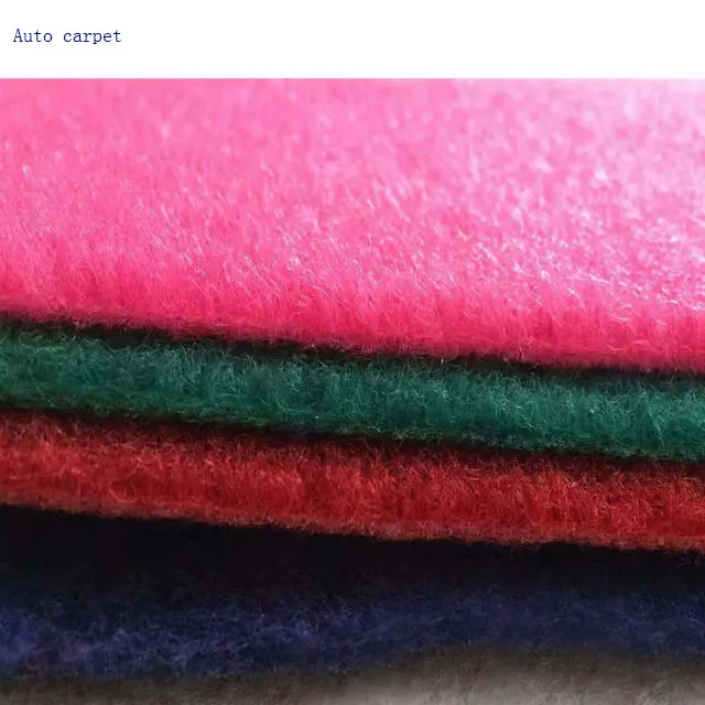 Red Polyester Carpet Roll 1-8mm Thick