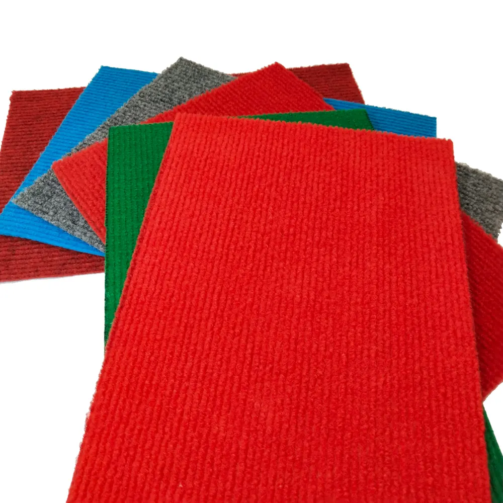 Ribbed Polyester Floor Carpet