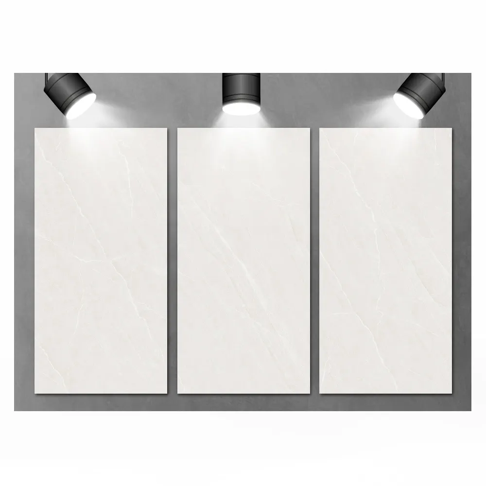 Non-Slip Marble-Look Porcelain Floor Tile 600x1200mm