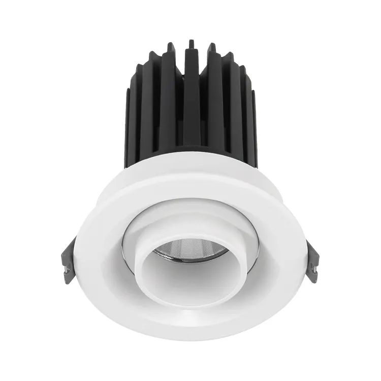 Recessed Round Aluminum COB LED Downlight 8-25W IP65