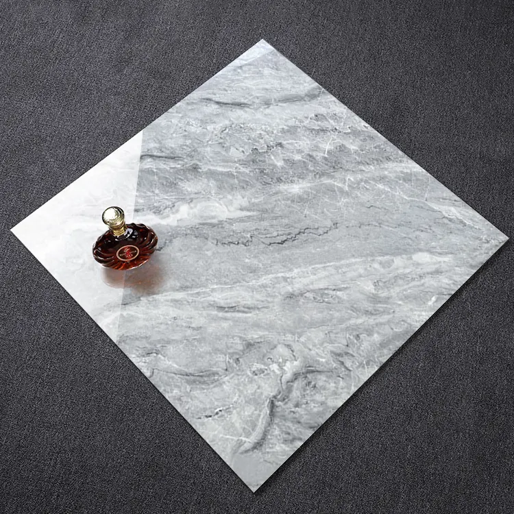 Marble-Look Porcelain Floor Tile 600x600mm