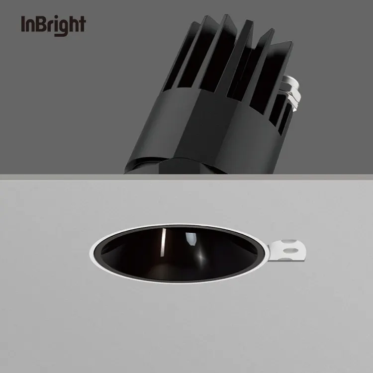 Adjustable Trimless Recessed COB LED Downlight 8-25W product sample