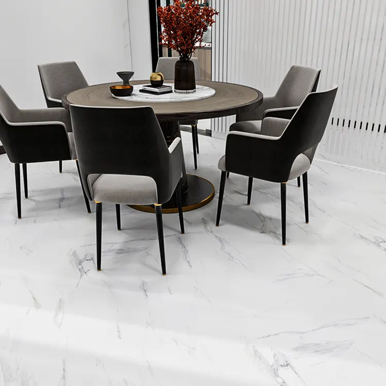 Non-Slip Stone-Look Porcelain Floor Tile 600x600mm